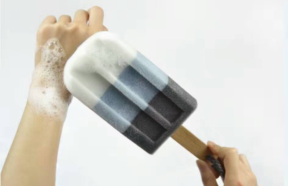 Soft Body Cleansing Sponge Gentle Exfoliating Shower Essential