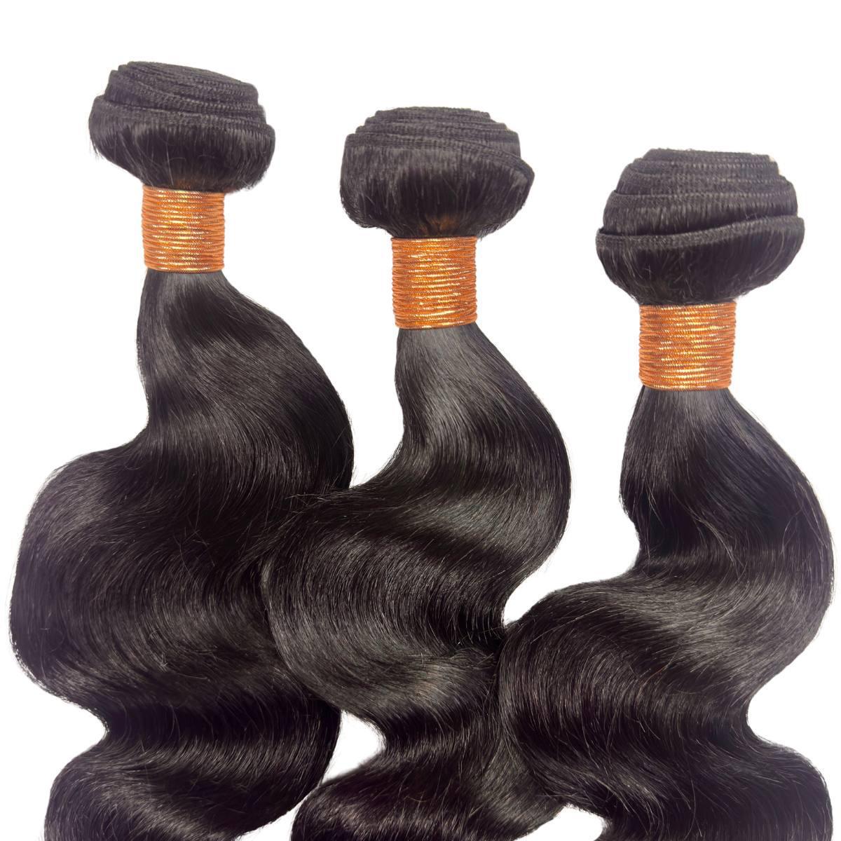 Jet Black Body Wave Bundle Deals